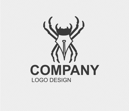 蜘蛛鋼筆LOGO