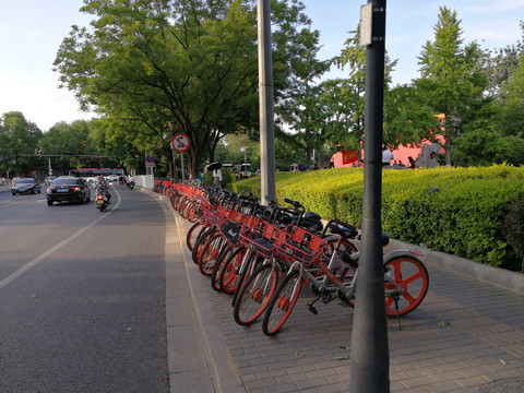 街景共享单车