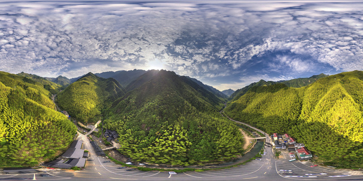 衢州药王山720度全景图