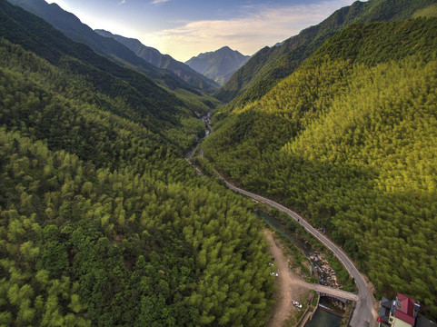 衢州药王山航拍