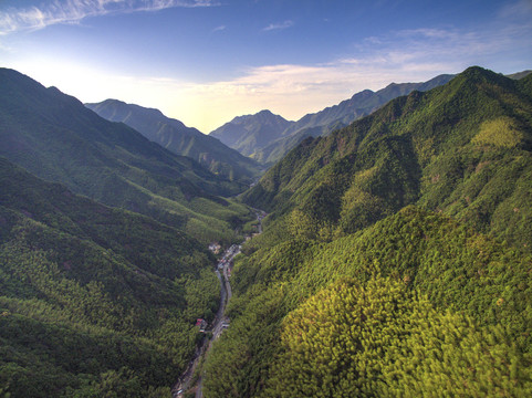 衢州药王山航拍