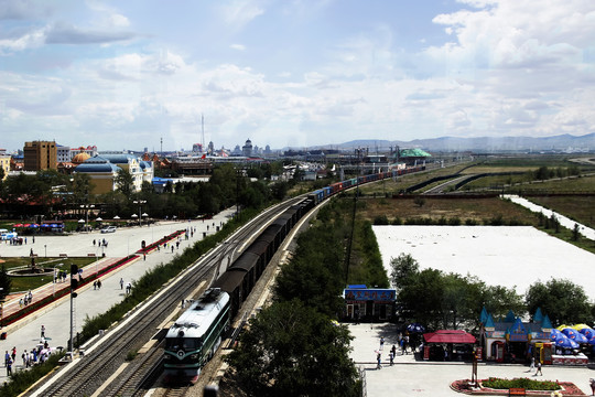 中俄边境跨国铁路