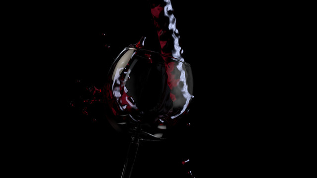 紅酒飛濺