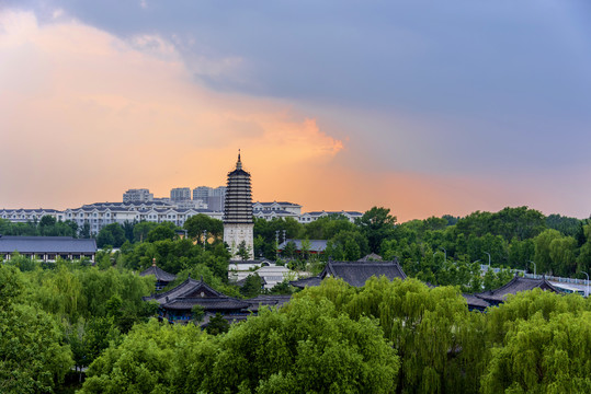 辽宁沈阳皇姑无垢净光舍利塔