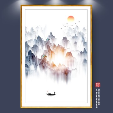 水墨裝飾