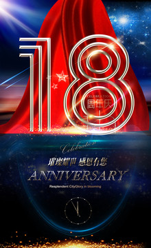 18周年