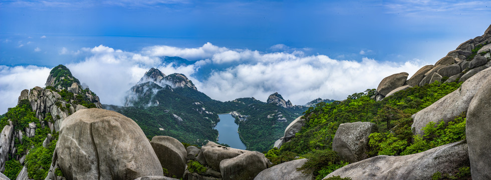 天柱山云海