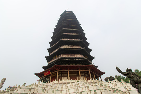 江苏常州天宁禅寺天宁宝塔