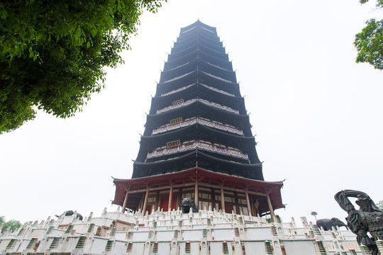 江苏常州天宁禅寺天宁宝塔