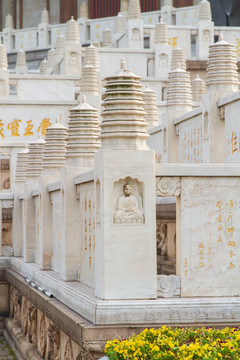 常州天宁禅寺天宁宝塔护栏碑廊