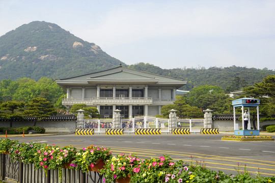 韩国韩国总统官邸青瓦台