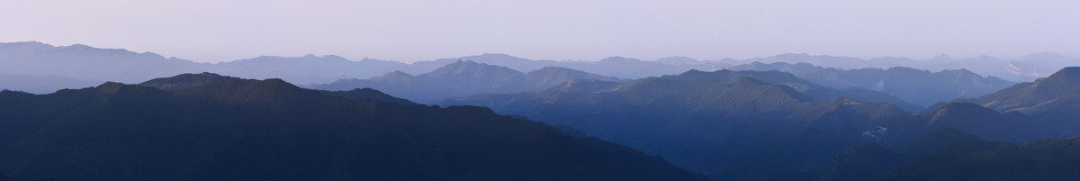 五台山澡浴池南山大幅风景