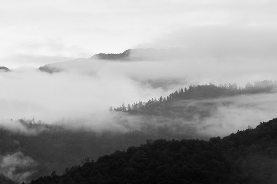 水墨青山