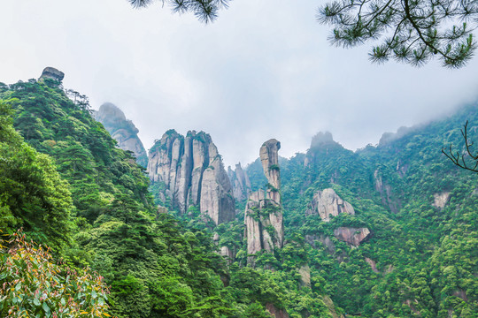 群山风景