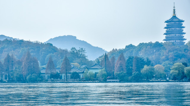 西湖雷峰塔