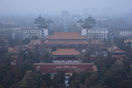 寿皇殿中轴线