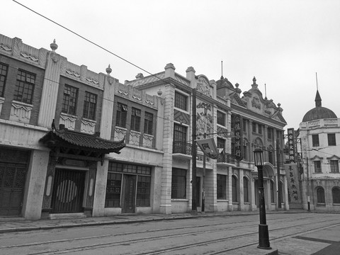 民国老上海南京路建筑