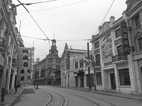 老上海南京路風情
