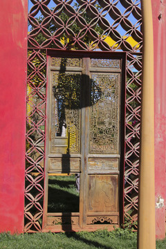 中式门框