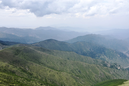 壮美山景