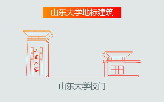 山東大學校門