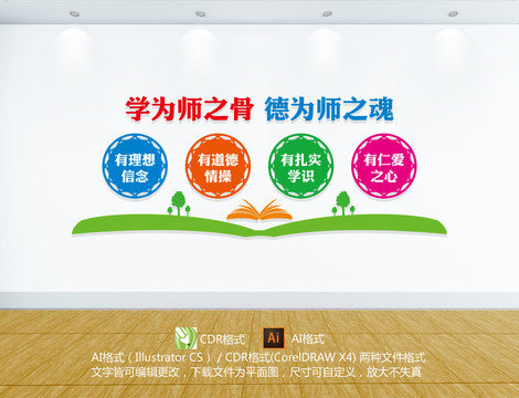 四有教師文化墻