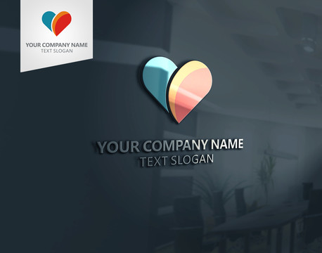 愛心慈善公益logo