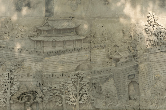青州古城石雕