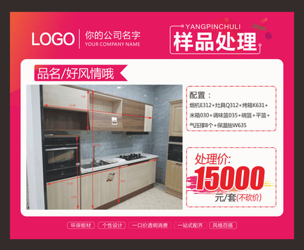 產(chǎn)品樣品處理展板