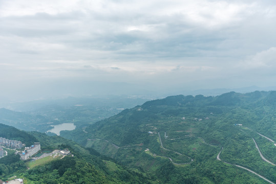 重庆綦江古剑山净音寺风光