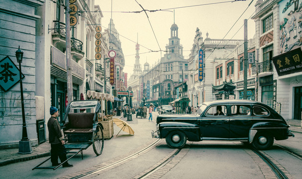 老上海场景