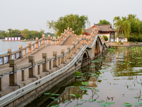 济南大明湖风光