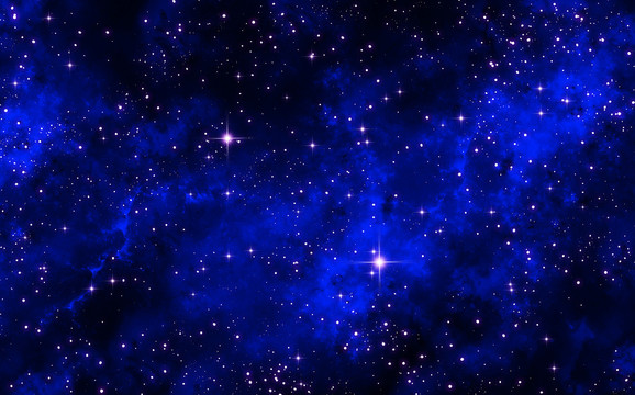 藍(lán)色星空背景
