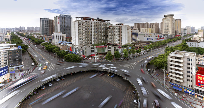 绵阳城市风光