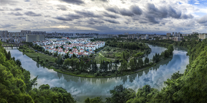 绵阳城市风景