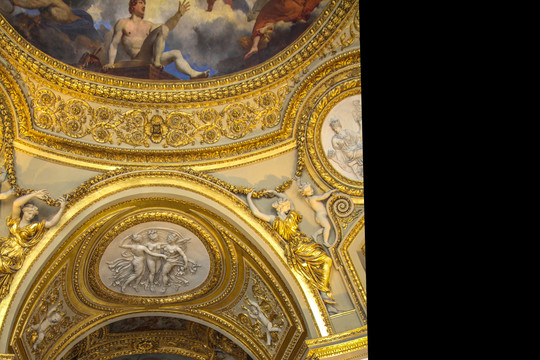 法国巴黎圣母院壁画穹顶