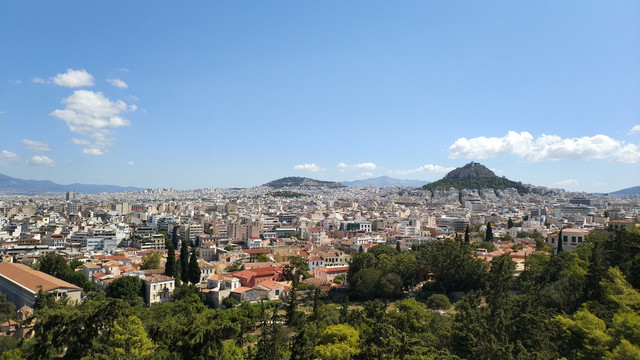 希腊雅典全景照片1