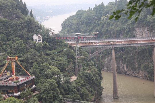 宜昌三峡蹦极