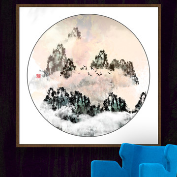 中式山水畫