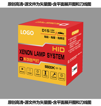 汽車燈包裝盒