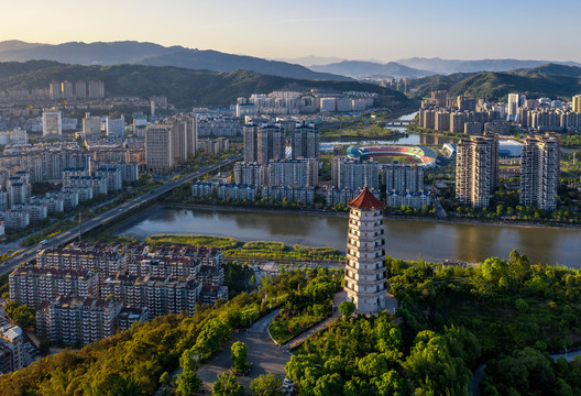 福建宁德市塔山公园如意宝塔