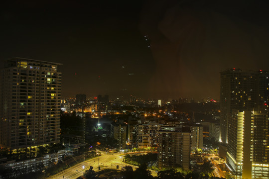 马来西亚城市夜景