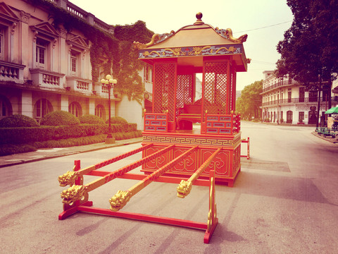 旧上海花轿