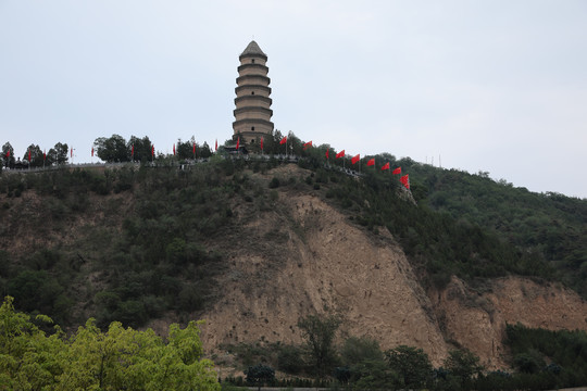 陕西延安宝塔山