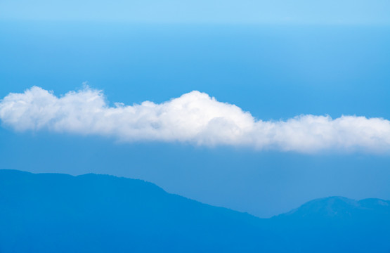 峨眉山的云海