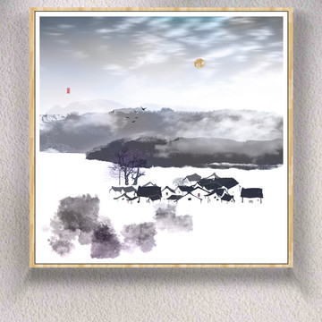 線條裝飾畫