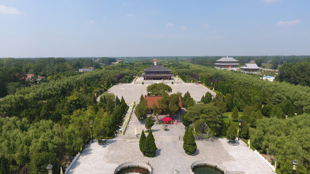 太清宫旅游景区航拍