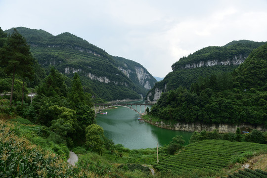 湖北恩施市马鹿河山水景区