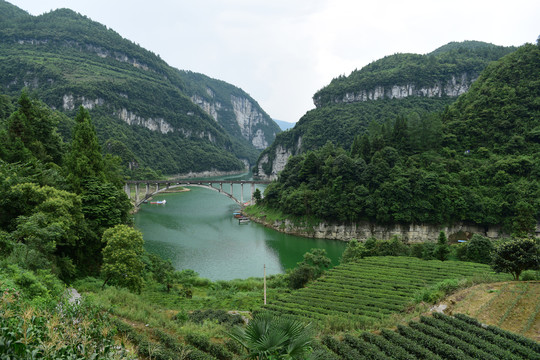 湖北恩施市马鹿河山水景区