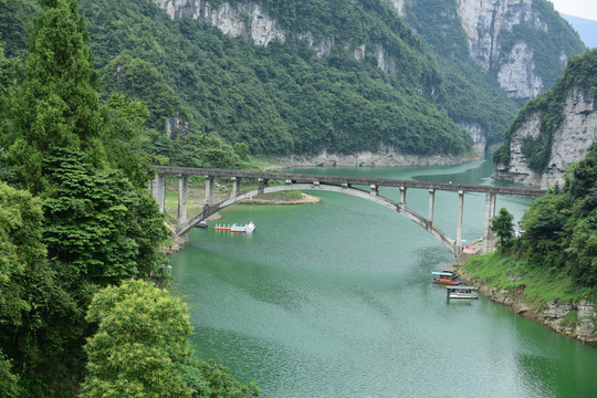 湖北恩施市马鹿河山水景区